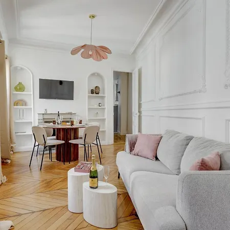 Le Trocadero - 5 Minutes A Pied De La Tour Eiffel - Place Trocadero - 5 Personnes - Cadre Exceptionnel - Entierement Climatise Apartment